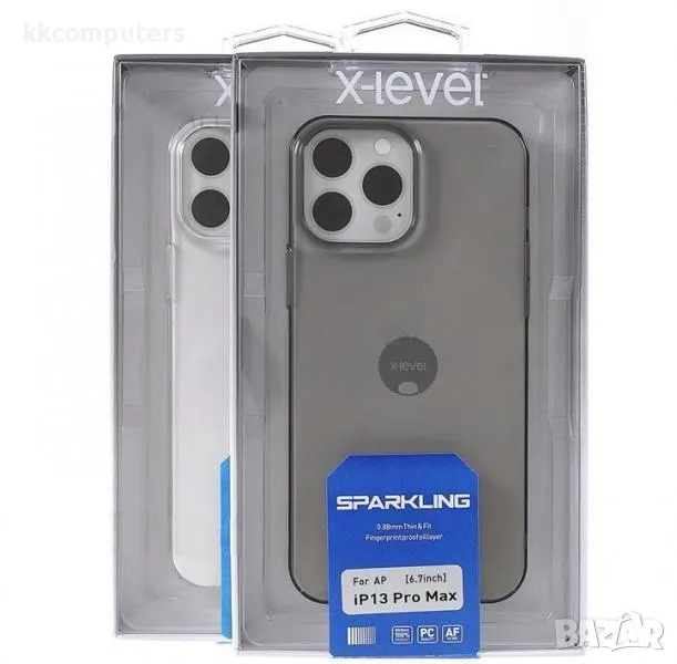 Калъф PC X-Level MagSafe Sparkling /Прозрачен/ за iPhone 16 Plus 6.7 Баркод : 3130776, снимка 1