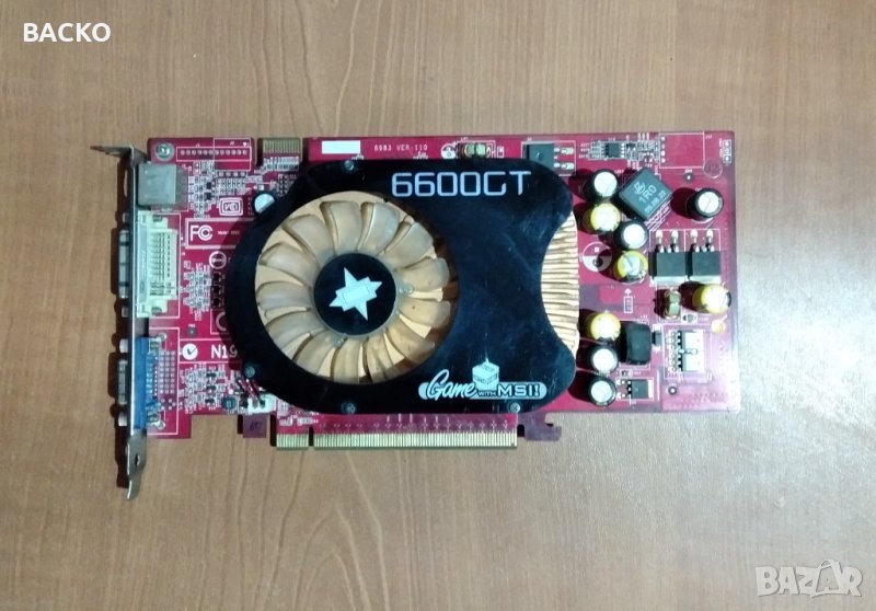 Видеокарта MSI 6600 GT, снимка 1