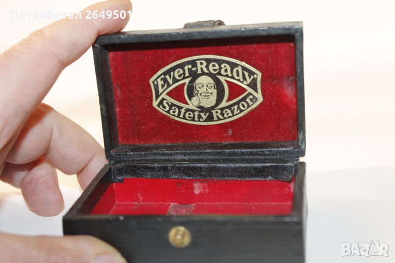 Стара кутия от самобръсначка Ever-Ready, снимка 1