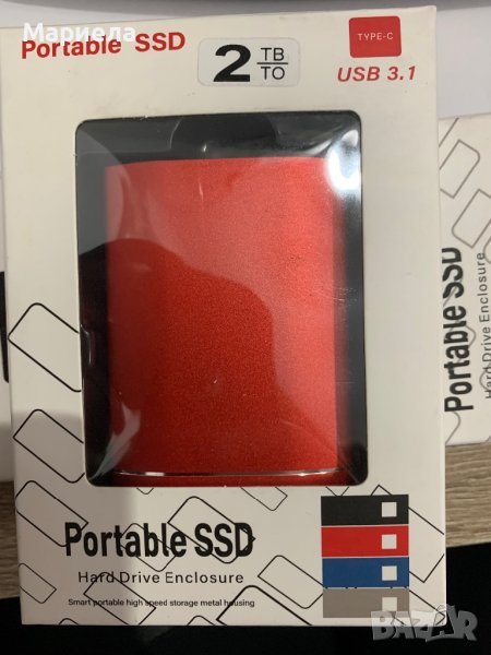 SSD 2TB / Външен Хард Диск / Твърд Диск 2TB Външен, снимка 1
