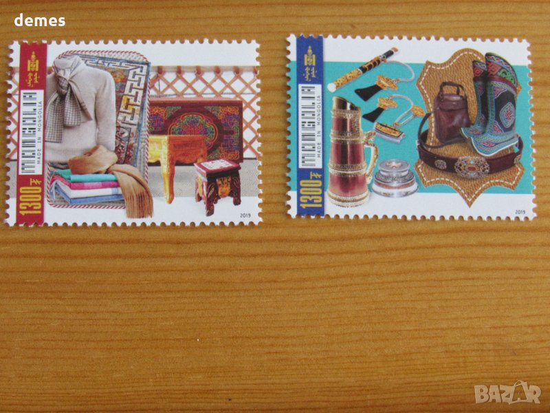  Сет марки Made in Mongolia ,2019, Монголия, снимка 1