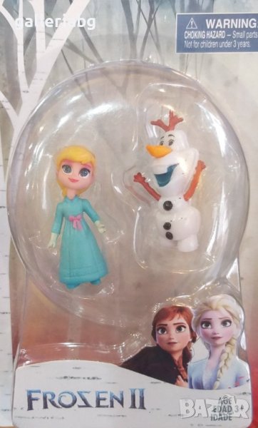 Малки фигурки на Елза и Олаф - Замръзналото кралство (Frozen), снимка 1