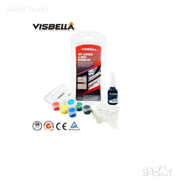 Visbella DIY е комплект за ремонт и възстановяване на кожа и винил, снимка 1