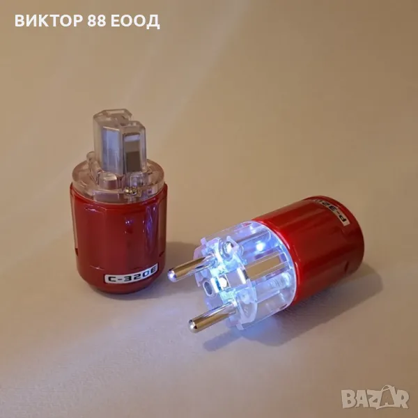 EU Power Plug & IEC Connector - №26, снимка 1
