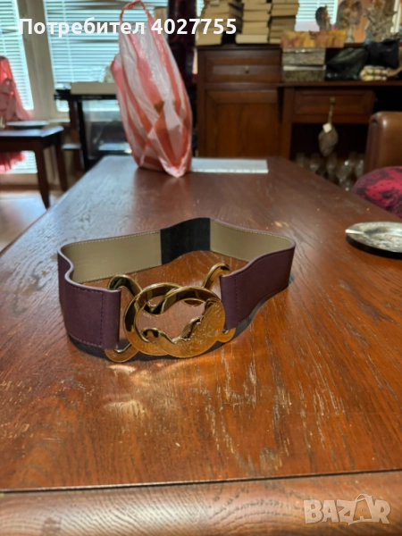 Колан Versace. Нов в торбичка, естествена кожа , снимка 1