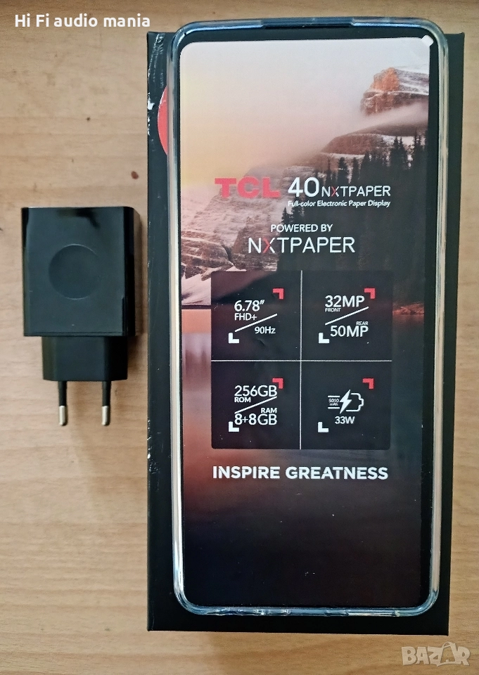 Продавам нов телефон TCL 40 NxtPaper , снимка 1
