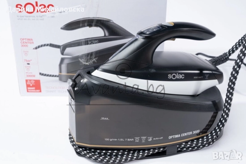 Парна ютия Solac Optima Center 3000, снимка 1