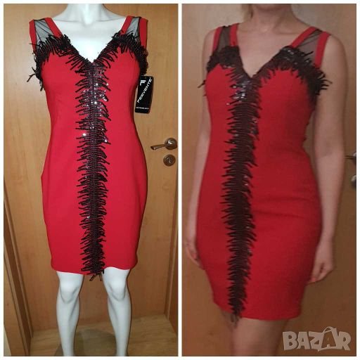 Официална червена нова рокля Fervente Istanbul , снимка 1