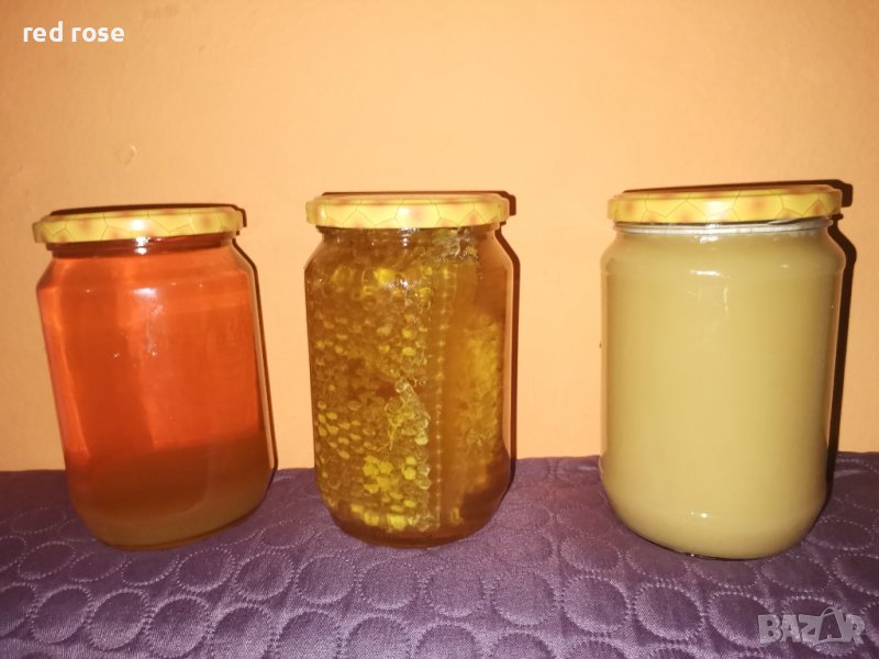 Натурален пчелен мед - билков от производител , снимка 1