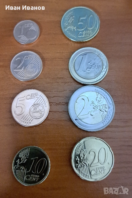 Сет евромонети нециркулирали 2026 година , снимка 1