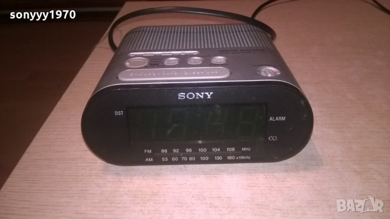 SONY-ЯКО РАДИО И ЧАСОВНИК-ВНОС ШВЕЦИЯ, снимка 1