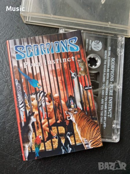 ✅Scorpions ‎– Pure Instinct - оригинална лицензна касета, снимка 1