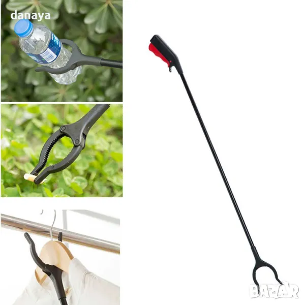 2102 Хващач за отпадъци щипка за боклук, снимка 1