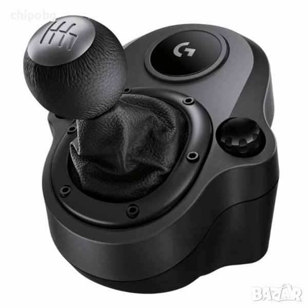 Скоростен лост, Logitech G Shifter, Six Speeds, G923, G29 AND G920 Racing Wheels, Steel, Leather, снимка 1