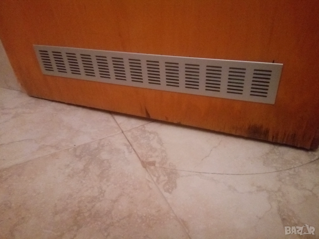 Вентилационна решетка за врата: баня, тоалетна, кухня - 1 бр. алуминии, снимка 1