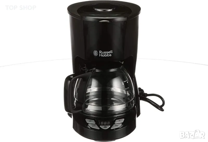 Кафемашина Russell Hobbs TEXTURES PLUS 1,250л/Капкова кафемашина, Мляно кафе, снимка 1