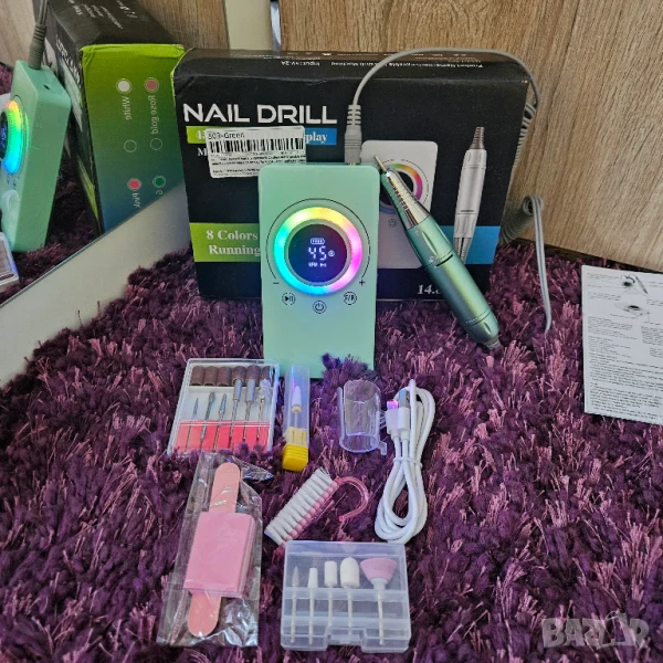 Качествена пила за сваляне на геллак и гел, снимка 1