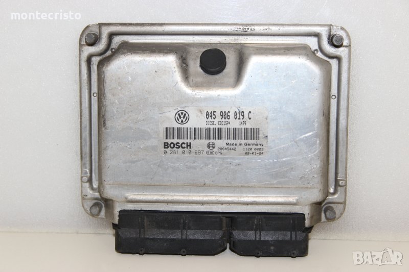 Моторен компютър ECU VW Polo (2001-2005г.) 045 906 019 C / 045906019C / 0 281 010 697 / 0281010697, снимка 1