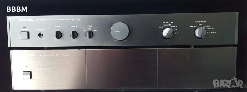 Rotel RC-850 и Rotel RB-971 - като нови, снимка 1