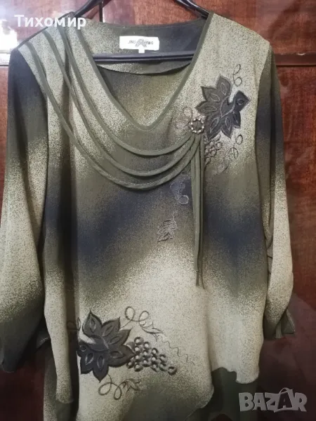 Дамска блуза от естествена коприна, снимка 1