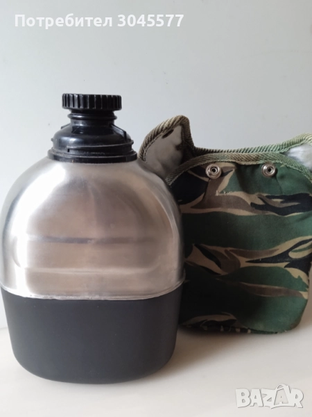 Термос манерка 1 литр Термо бутилка, снимка 1