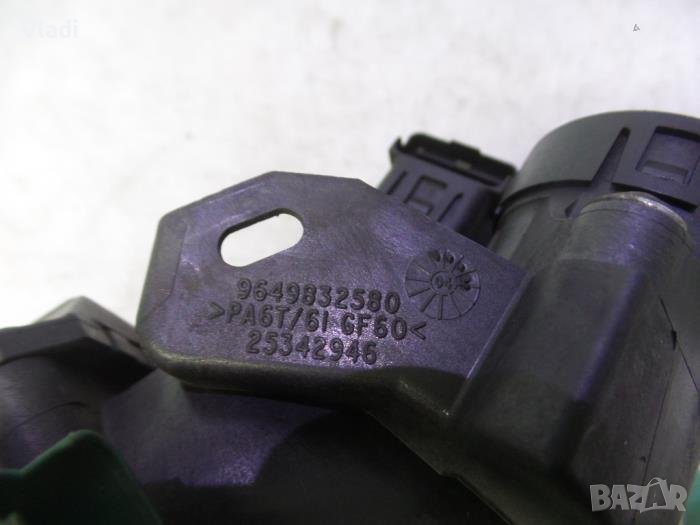 дроселова клапа пежо 307 1.6 hdi 109 hp 9649832580, снимка 1