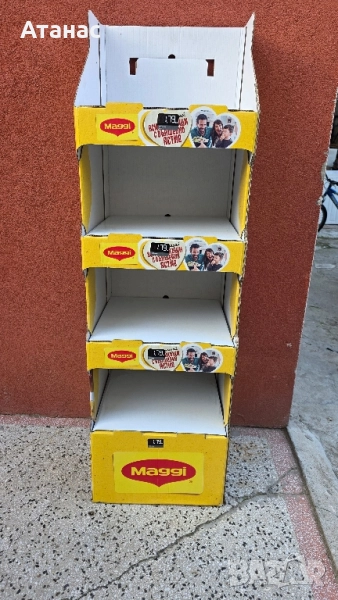 стелаж от картон 2 бр , снимка 1