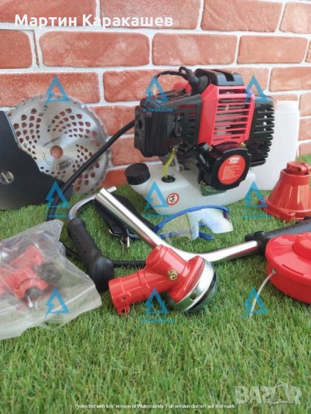 Професионален тример за трева  Vermark Starke 68 куб, снимка 1