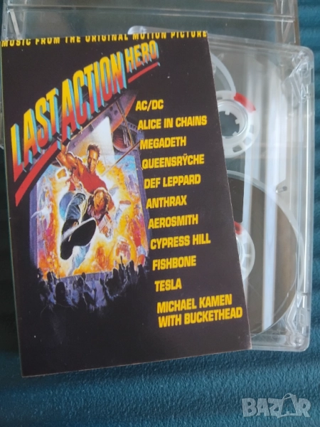 Last Action Hero (Music From The Original Motion Picture) - аудио касета музика, снимка 1
