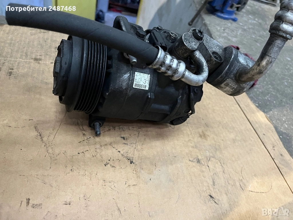 Компресор климатик Мерцедес W212 OM651, снимка 1