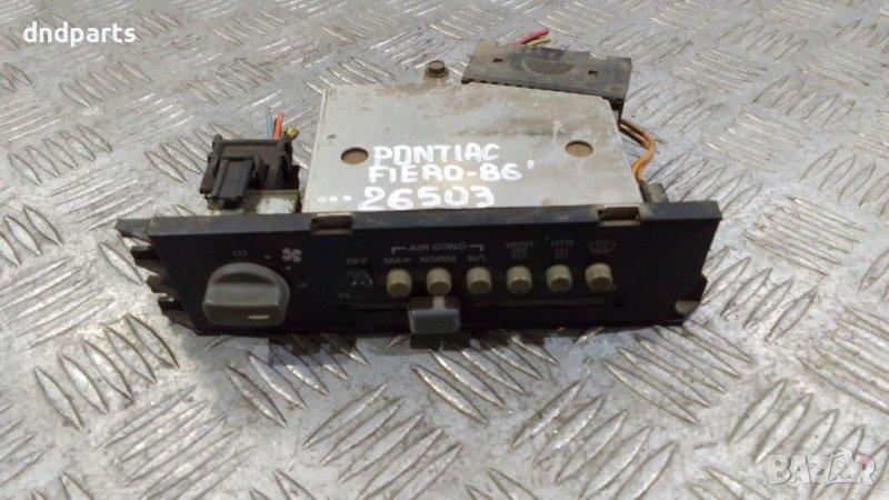 Панел климатик Pontiac Fiero 1986г.	, снимка 1