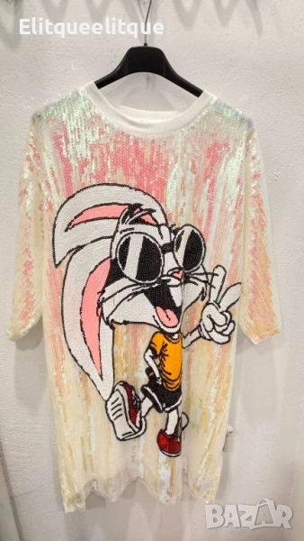 блестящи туники с анимационни герои , снимка 1