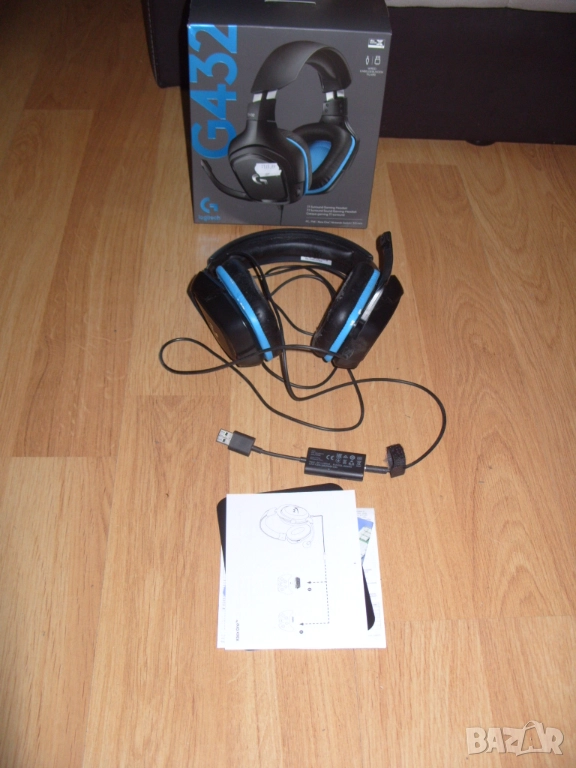 Слушалки Logitech G432, снимка 1