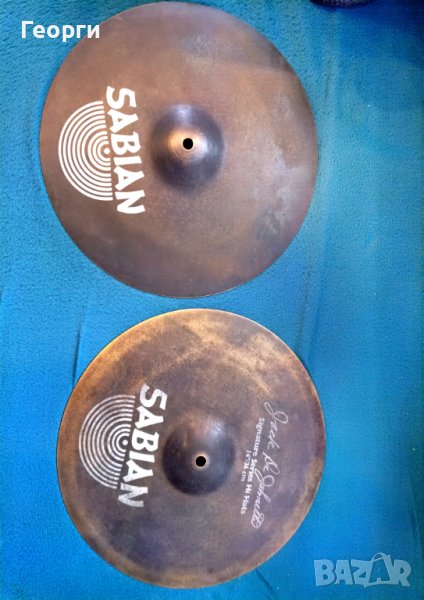 Фус чинели Sabian Jack DeJohnette 14", снимка 1