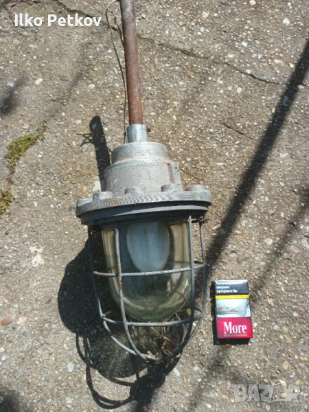 Индустриална лампа, снимка 1
