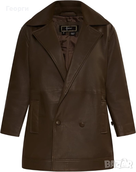 Дамско кожено сако caspio , снимка 1