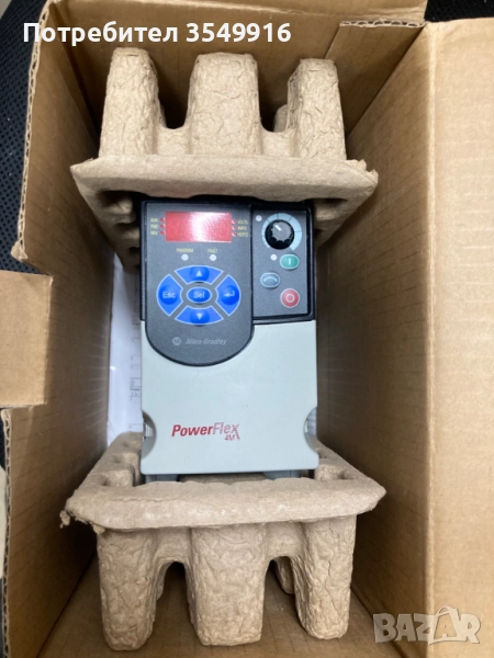 Честотен регулатор(инвертор) Allen-Bradley 0,4кw/400V Power Flex 4M, снимка 1