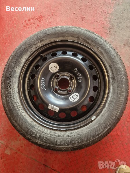 резервна гума с джанта 16" 4x100, 60.1, 6.5J от Reanult Megane, снимка 1