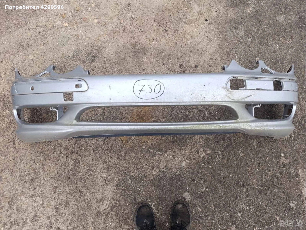 Предна броня за Mercedes CL 215 AMG / Мерцедес ЦЛ , снимка 1