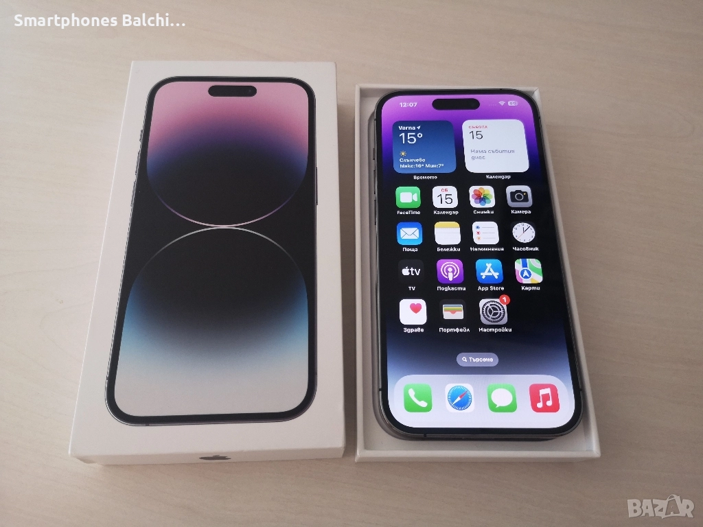 Iphone 14 pro /100 %Battery health , снимка 1