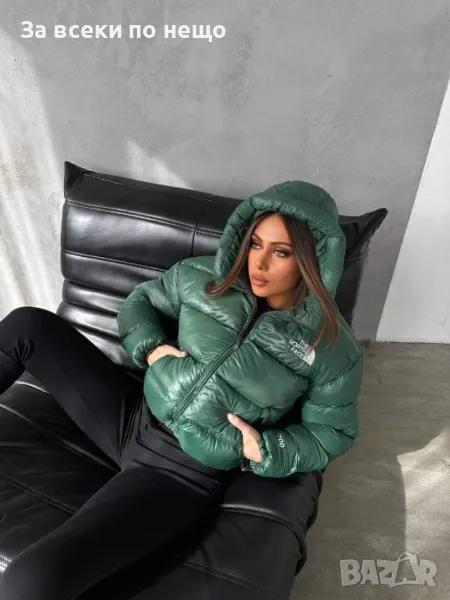 Дамско зелено зимно яке The North Face Код A319, снимка 1