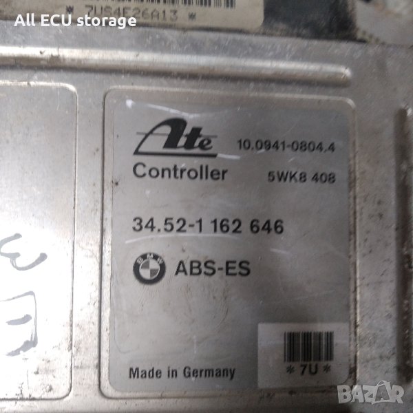  Компютър ABS за BMW 3, E36, 34.52-1 162 646, 34.52-1162646,, снимка 1