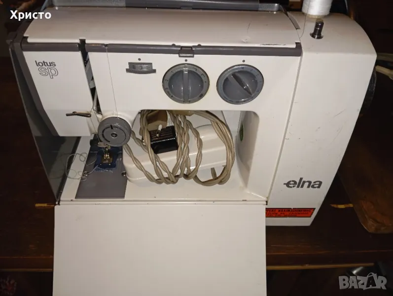 Швейцарска шевна машина ELNA., снимка 1