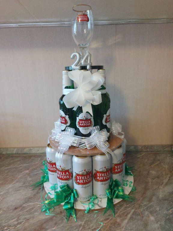 Торта от бира в Подаръци за мъже в гр. Габрово - ID33030903 — Bazar.bg