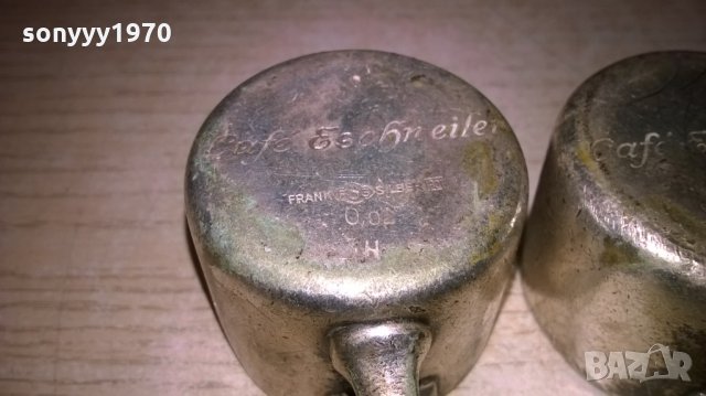 посребрени малки канички за сметана/мляко-внос швеицария, снимка 13 - Колекции - 27194492