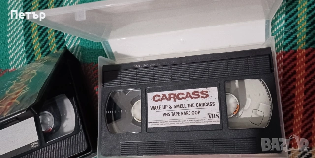 2бр. видеокасети на Carcass & Exodus , снимка 3 - Други музикални жанрове - 53508537
