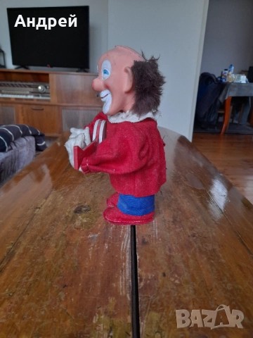 Стара кукла,клоун #11, снимка 4 - Други ценни предмети - 52949023