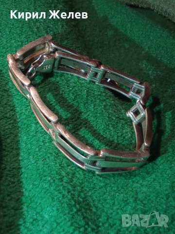 ВЕЛИКОЛЕПНА СТИЛНА ВИНТИДЖ АРТ СРЕБЪРНА ГРИВНА СРЕБРО 925 АЖУРНА РЪЧНА БИЖУТЕРСКА ИЗРАБОТКА 36944, снимка 2 - Гривни - 42655736