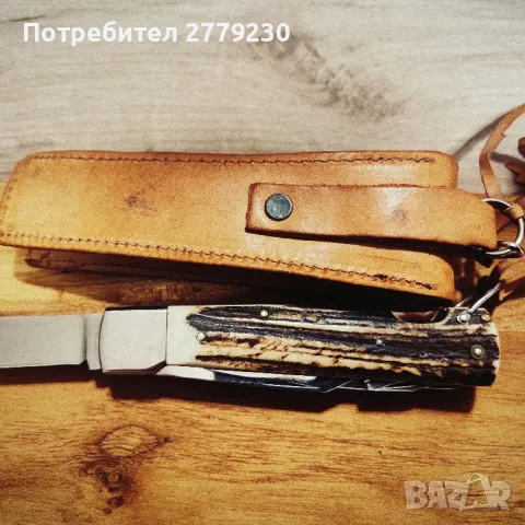 Многофункционална ножка с чирени от рог Нова, снимка 9 - Ножове - 50435378