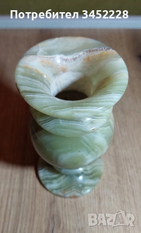 ваза от минерал оникс за ценители , снимка 6 - Вази - 52541109
